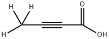 But-2-ynoic-d3 acid 구조식 이미지