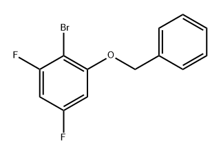 1-(benzyloxy)-2-bromo-3,5-difluorobenzene Structure