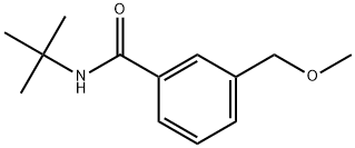 N-(1,1-Dimethylethyl)-3-(methoxymethyl)benzamide Structure