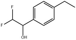 α-(Difluoromethyl)-4-ethylbenzenemethanol Structure