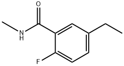 5-ethyl-2-fluoro-N-methylbenzamide Structure