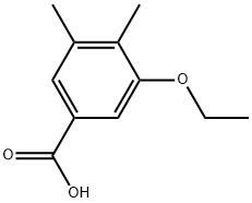 3-Ethoxy-4,5-dimethylbenzoic acid Structure