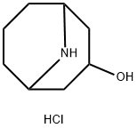 9-azabicyclo[3.3.1]nonan-3-ol hydrochloride Structure