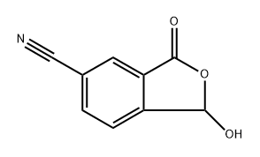 7-cyano-3-hydroxyphthalide Structure