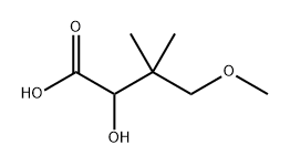 2-Hydroxy-4-methoxy-3,3-dimethylbutanoic acid Structure