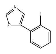 5-(2-Iodophenyl)oxazole Structure