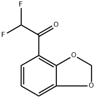 1-(Benzo[d][1,3]dioxol-4-yl)-2,2-difluoroethanone Structure