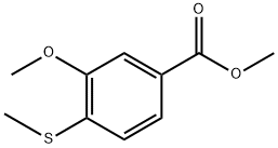 Methyl 3-methoxy-4-(methylthio)benzoate Structure