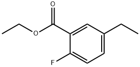 ethyl 5-ethyl-2-fluorobenzoate Structure