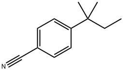 4-(1,1-Dimethylpropyl)benzonitrile Structure