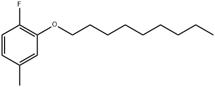 1-Fluoro-4-methyl-2-(nonyloxy)benzene Structure