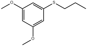 (3,5-dimethoxyphenyl)(propyl)sulfane Structure