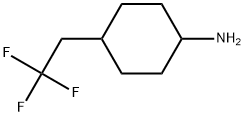 4-(2,2,2-Trifluoroethyl)cyclohexanamine Structure