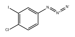 4-azido-1-chloro-2-iodobenzene Structure