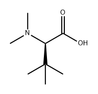 (2R)-2-(dimethylamino)-3,3-dimethylbutanoic acid 구조식 이미지