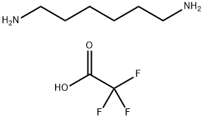 1,6-Hexanediamine, 2,2,2-trifluoroacetate (1:2) 구조식 이미지