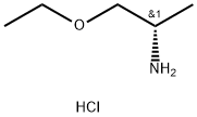 (2S)-1-ethoxypropan-2-amine hydrochloride Structure