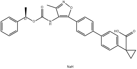 BMS-986020 sodium Structure