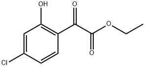 ethyl 2-(4-chloro-2-hydroxyphenyl)-2-oxoacetate Structure