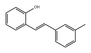 (E)-2-(3-methylstyryl)phenol Structure