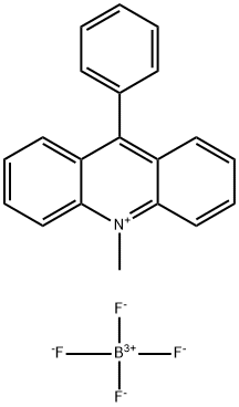 Acridinium, 10-methyl-9-phenyl-, tetrafluoroborate(1-) (1:1) Structure