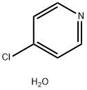 4-chloropyridine hydrate Structure