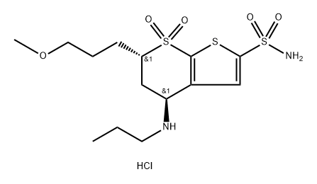 L-693612 hydrochloride Structure