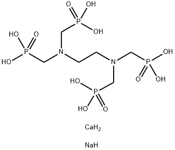 Phosphonicacid,[1,2-ethanediylbis[nitrilobis(methylene)]]tetrakis-,calciumsodiumsalt(2:5:6) Structure