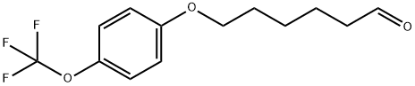 6-[4-(Trifluoromethoxy)phenoxy]hexanal Structure
