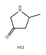 3-Pyrrolidinone,5-methyl-,hydrochloride(1:1) Structure