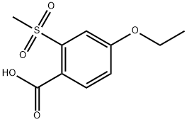 4-Ethoxy-2-(methylsulfonyl)benzoic acid Structure