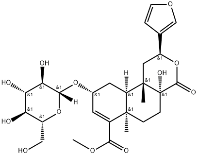 Tinospinoside C 구조식 이미지