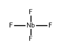 Niobium fluoride (NbF4) (7CI,8CI,9CI) 구조식 이미지