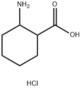 2-Aminocyclohexanecarboxylic acid hydrochloride Structure