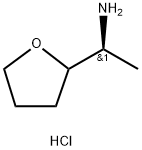 (S)-1-(Tetrahydrofuran-2-yl)ethanamine hydrochloride Structure