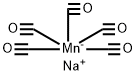 Manganate(1-), pentacarbonyl-, sodium (1:1) 구조식 이미지