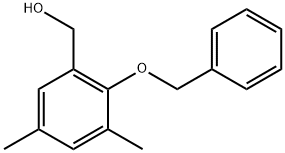 (2-(Benzyloxy)-3,5-dimethylphenyl)methanol 구조식 이미지