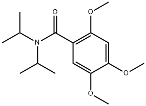 2,4,5-Trimethoxy-N,N-bis(1-methylethyl)benzamide Structure