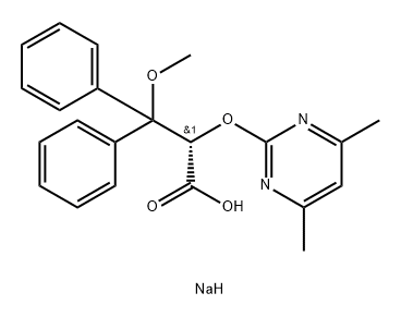 Ambrisentan sodium salt Structure