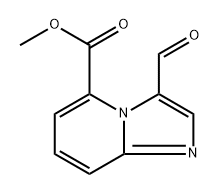 methyl 3-formylimidazo[1,2-a]pyridine-5-carboxylate Structure