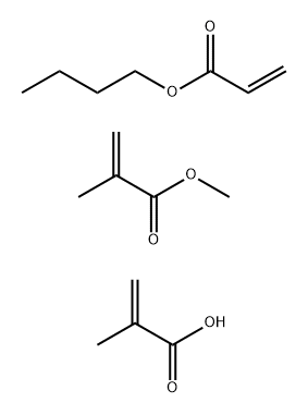 2-Methyl-2-propenoic acid polymer and butyl  2-propenoate and methyl 2-methyl-2- propenoate, calcium sodium salt Structure