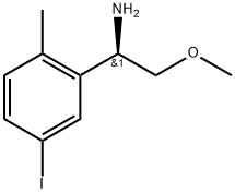 (R)-1-(5-iodo-2-methylphenyl)-2-methoxyethanamine Structure