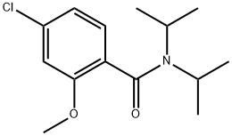 4-Chloro-2-methoxy-N,N-bis(1-methylethyl)benzamide Structure