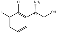 2-amino-2-(2-chloro-3-iodophenyl)ethanol 구조식 이미지