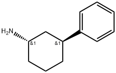 (1S,3S)-3-Phenyl-cyclohexylamine Structure