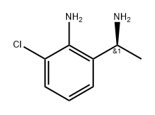 Benzenemethanamine, 2-amino-3-chloro-α-methyl-, (αS)- Structure