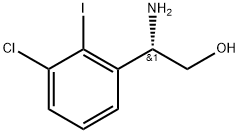 2-amino-2-(3-chloro-2-iodophenyl)ethanol Structure