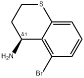 (S)-5-bromothiochroman-4-amine Structure