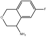 6-fluoroisochroman-4-amine Structure