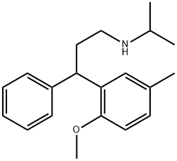 Tolterodine EP Impurity D Structure